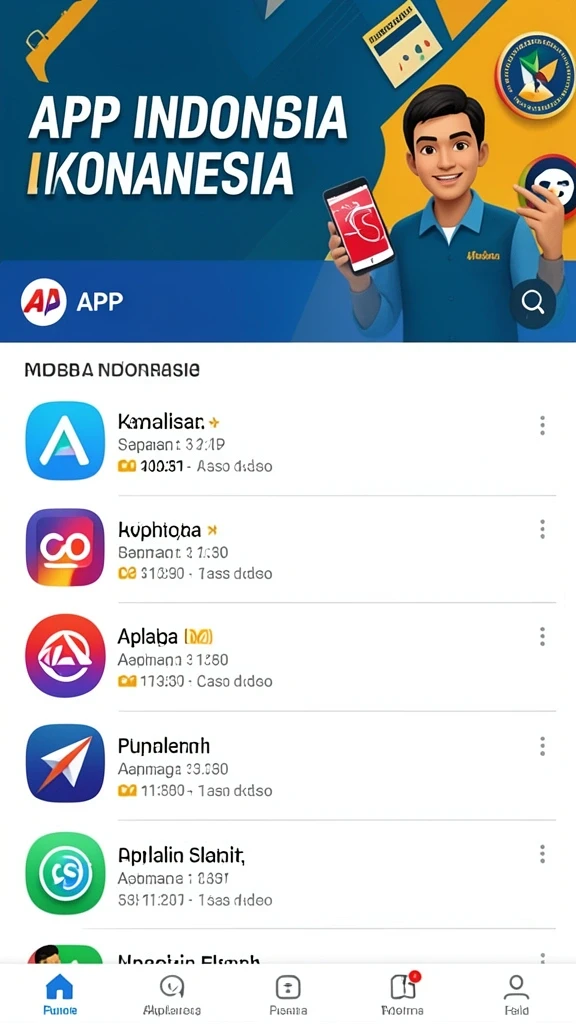 Tampilan antarmuka yang intuitif dan modern.