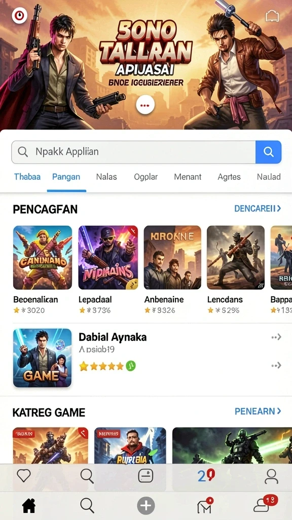Tampilan antarmuka yang ramah pengguna.