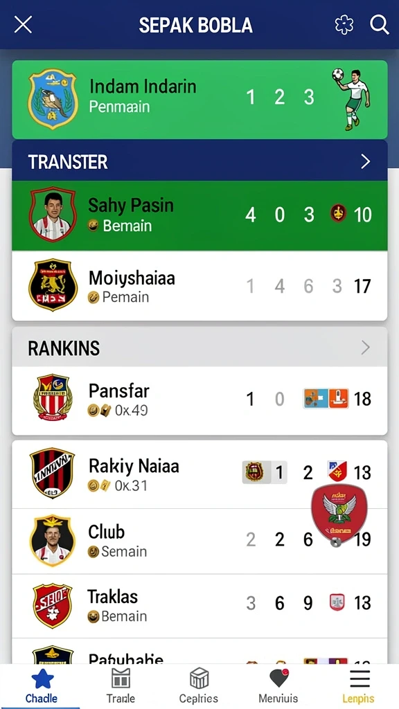 Tampilan antarmuka utama yang ramah pengguna.