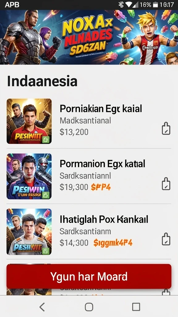Berbagai karakter unik untuk dipilih dan dimainkan.