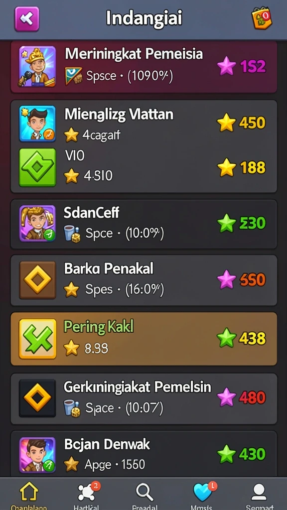Tampilan antarmuka yang intuitif dan menarik.