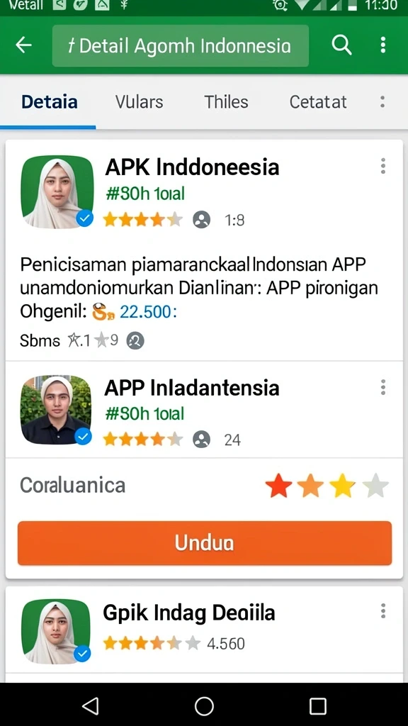 Karakter-karakter unik dengan desain menarik.