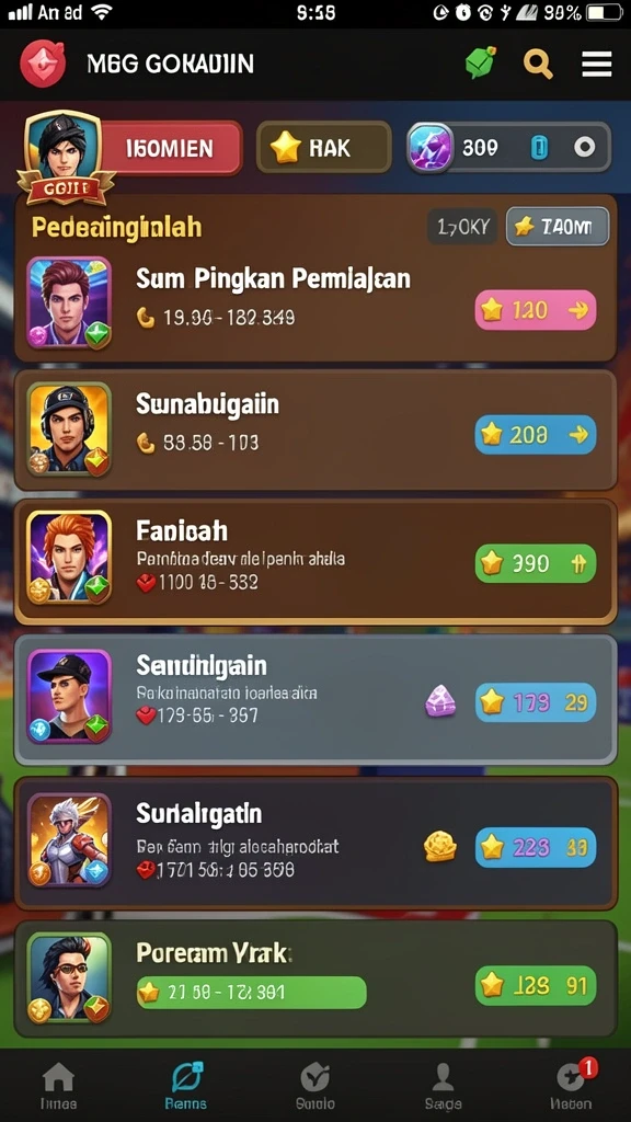 Komunitas pemain yang aktif dan bersahabat.