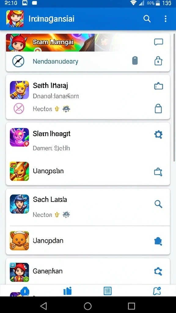 Karakter-karakter unik yang dapat dipilih oleh pemain.