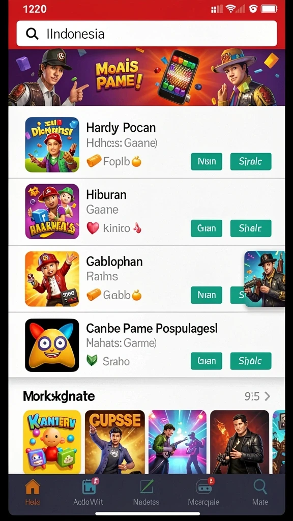 Screenshot menampilkan fitur kustomisasi karakter yang menarik.