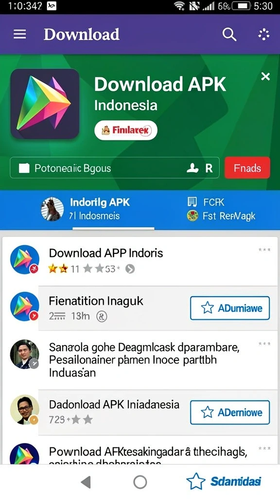 Level menarik yang menantang kreativitas.