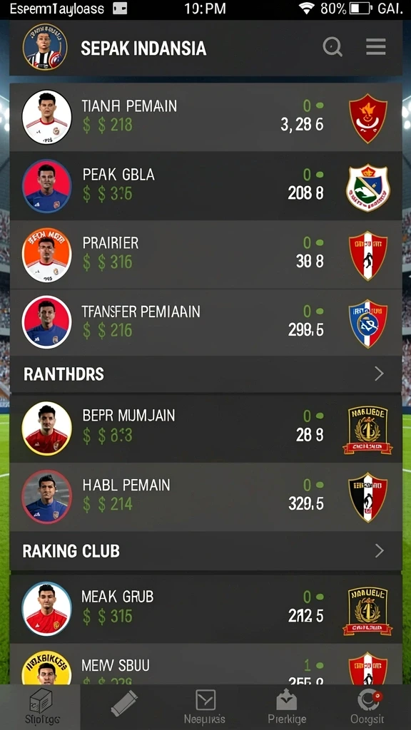 Screenshot 1: Tampilan awal permainan dengan karakter utama.