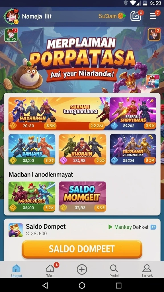 Tampilan grafis yang mengesankan dari HIT9.