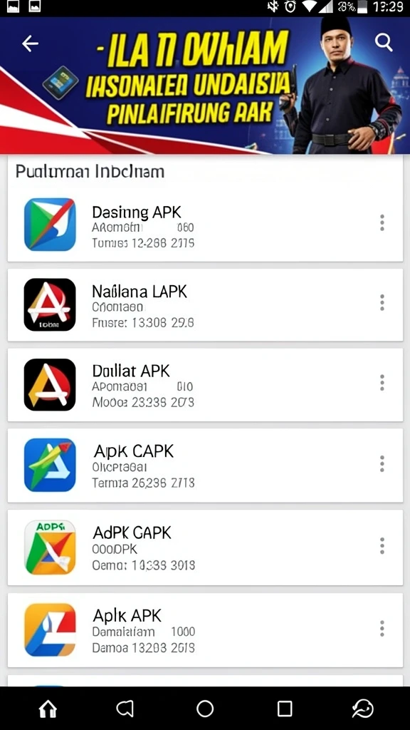 Tampilan antarmuka yang ramah pengguna.