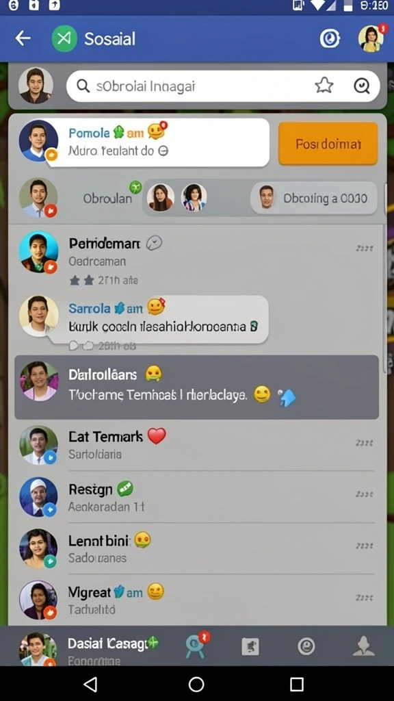 Tampilan level pertama yang menawan dan penuh warna.