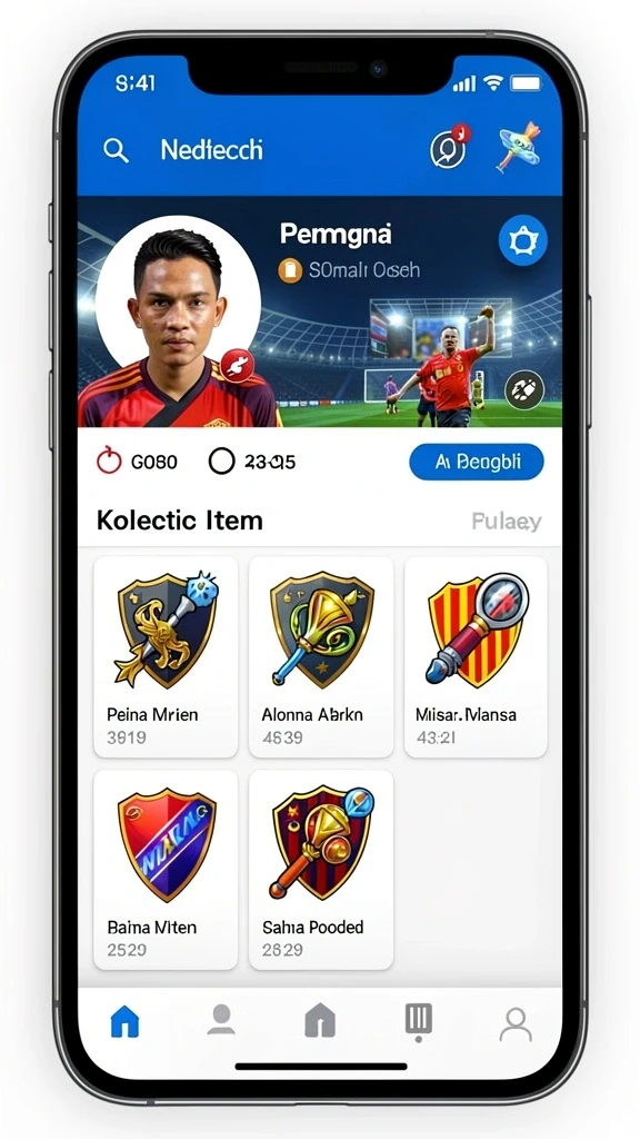 Tampilan antarmuka yang user-friendly dan menarik.