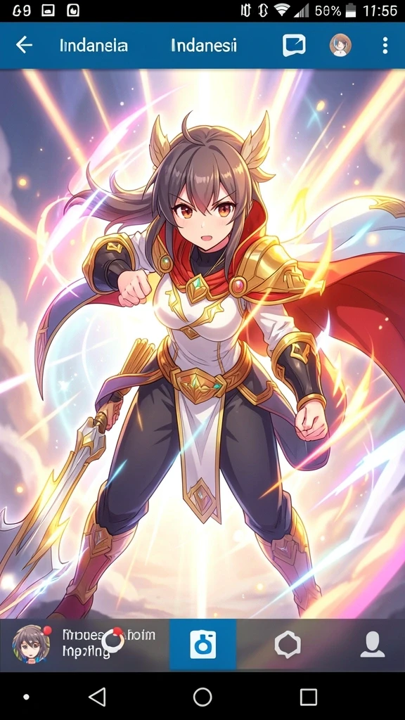 Cuplikan gameplay dengan grafis yang menawan.