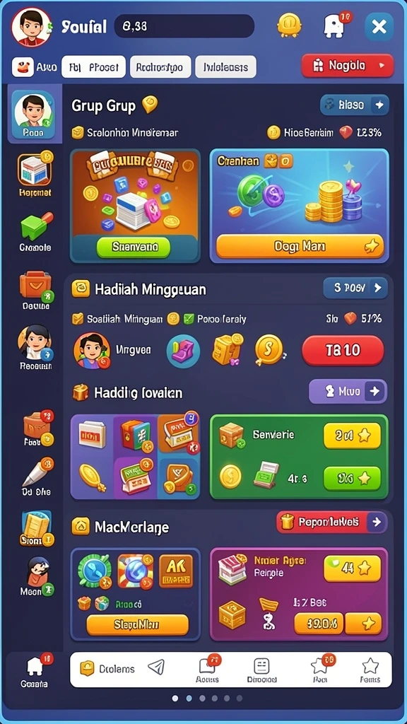 Antarmuka pengguna yang ramah dan mudah dinavigasi.