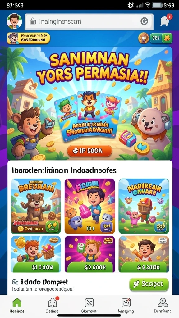 Gameplay seru dengan berbagai mode permainan yang tersedia.