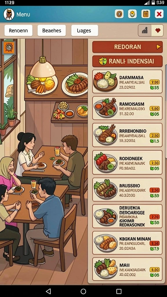 Karakter menarik dengan kemampuan unik.