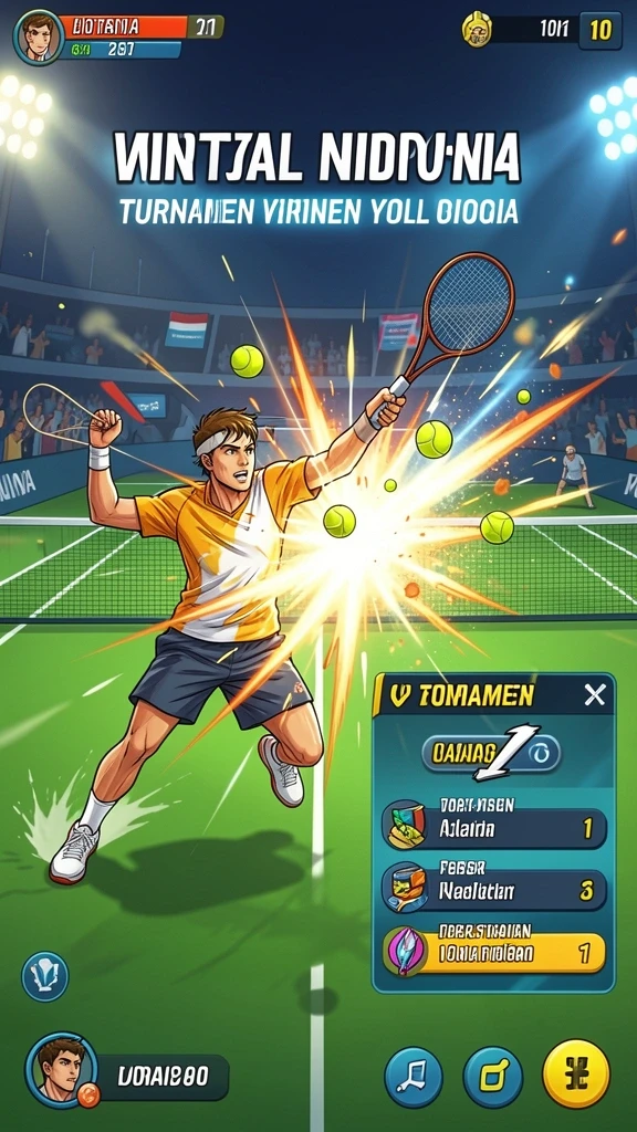Kompetisi seru dengan teman-teman dalam game.