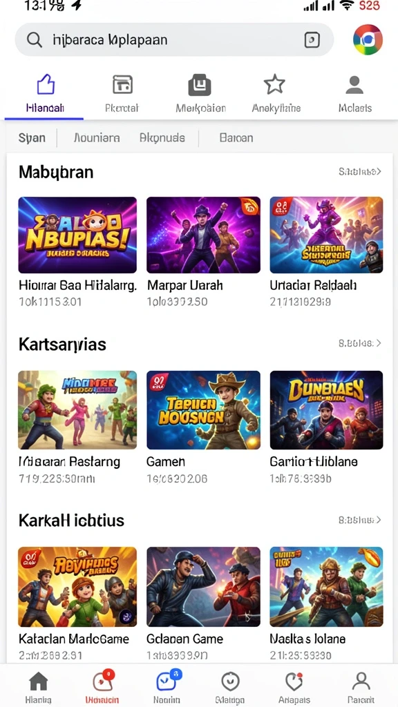 Berbagai karakter unik untuk dipilih dan dikustomisasi.