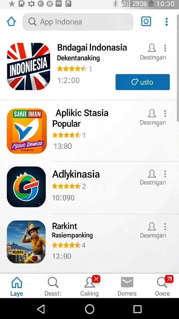 Tampilan karakter utama dalam dunia yang menakjubkan.