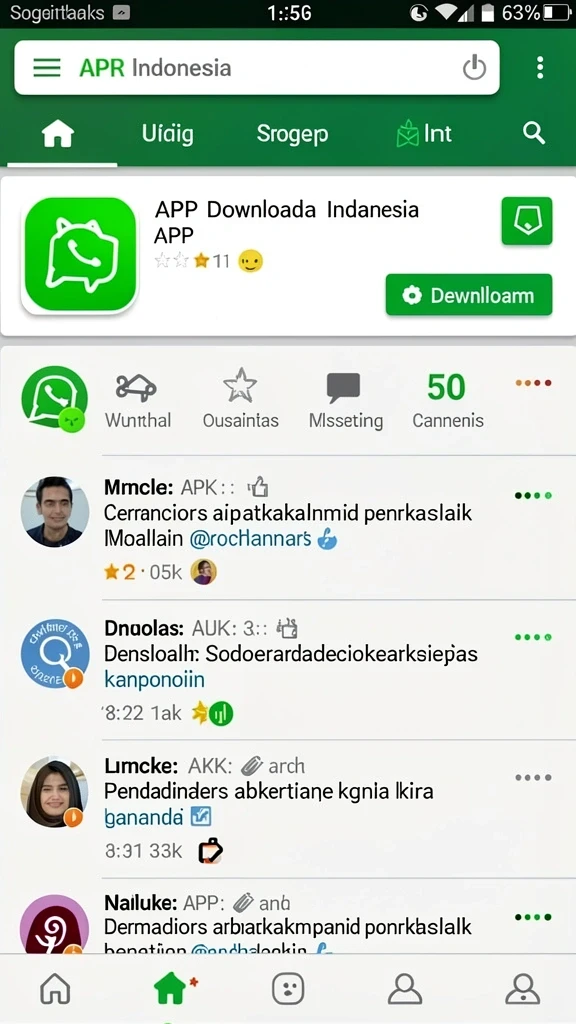 Fitur sosial untuk berinteraksi dengan teman.