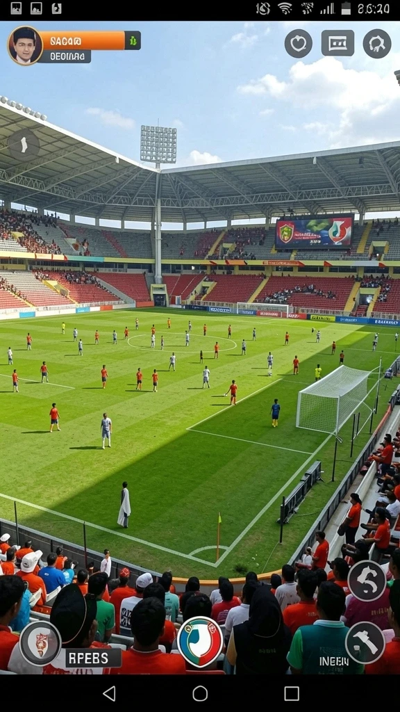 Salah satu level menantang yang harus dilalui oleh pemain.