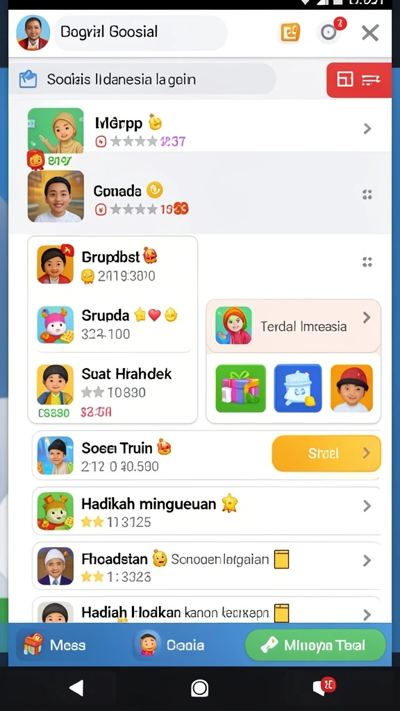 Screenshot menampilkan tampilan indah pertanian yang dikelola pemain.