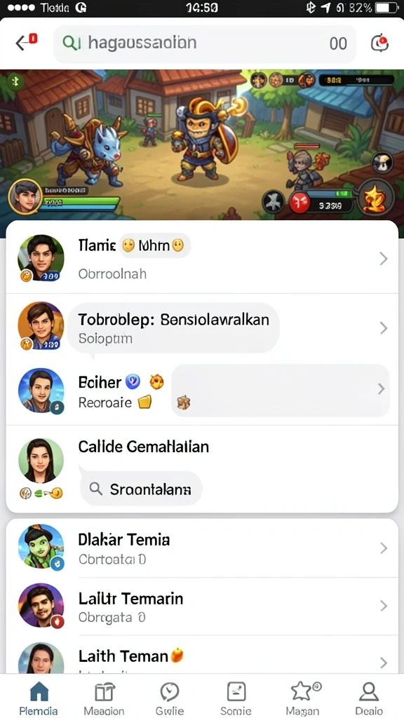 Cuplikan dari misi yang sedang berlangsung dalam RAJAPANEN.