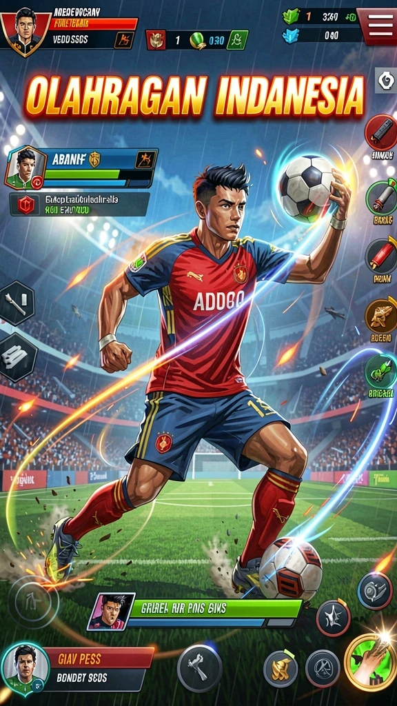 Tampilan antarmuka utama yang menarik dan mudah dinavigasi.