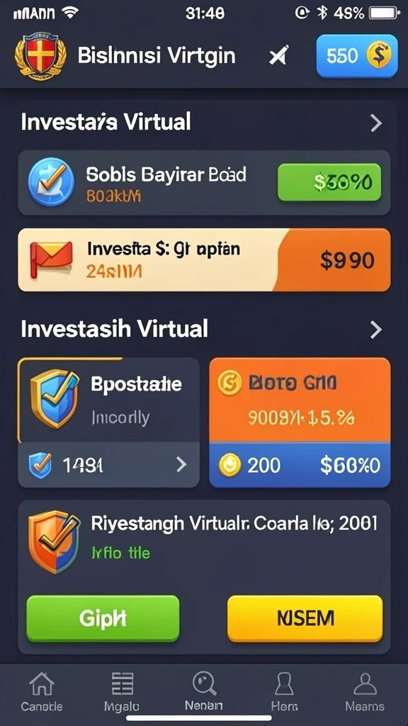 Screenshot dari level baru dengan tantangan yang lebih menarik.