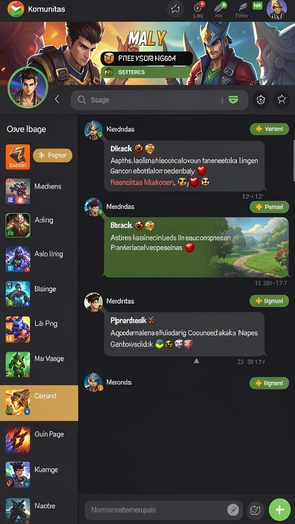 Screenshot gameplay seru dalam mode multipemain.