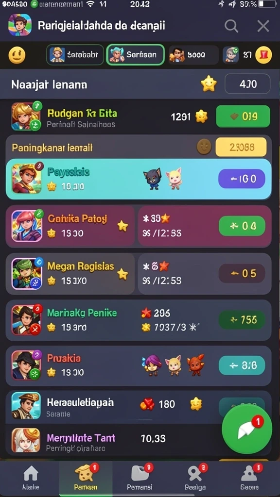 Berbagai pilihan tema mesin slot yang seru.