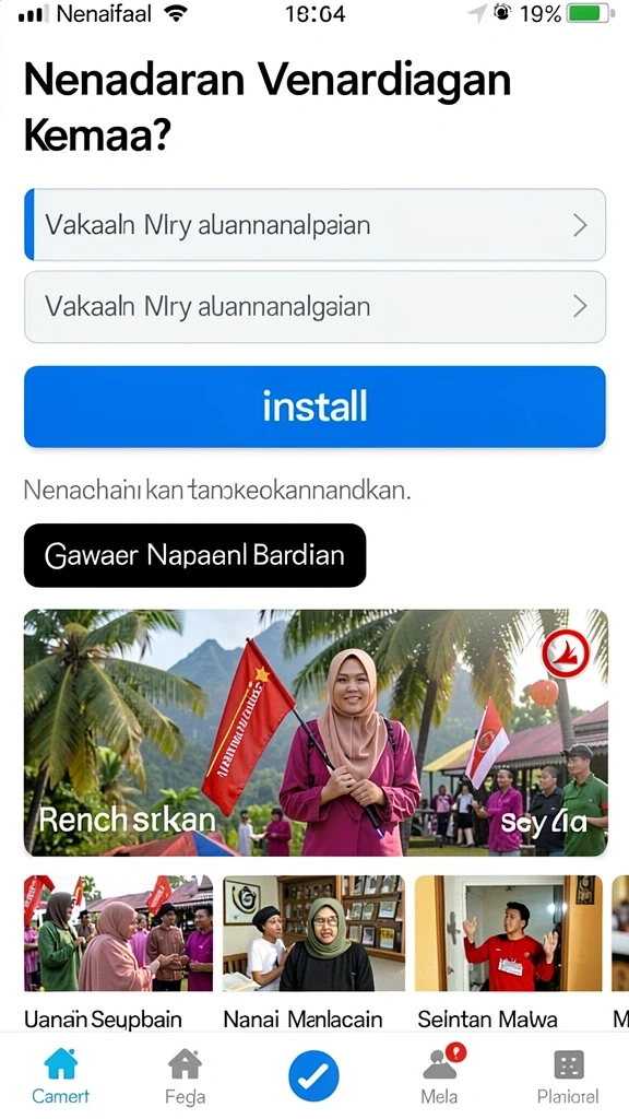 Tampilan antarmuka yang intuitif dan mudah digunakan.