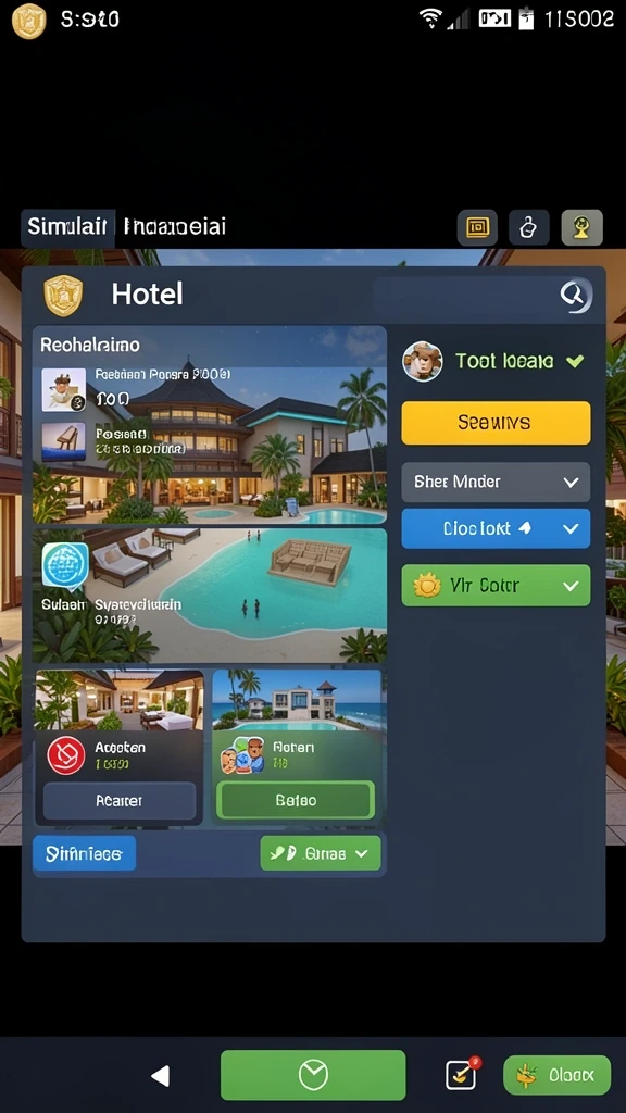 Tampilan utama game VESPA69 yang menarik.
