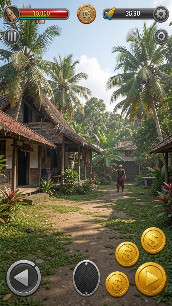 Tampilan antarmuka utama yang menarik dan mudah digunakan.